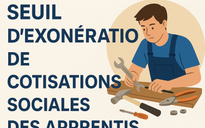 Nouveau seuil d’exonération de cotisations sociales des apprentis : publication du décret